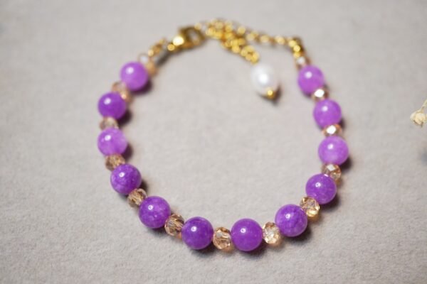 Chalcedony Stone Bracelet